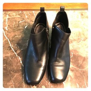 Born leather booties